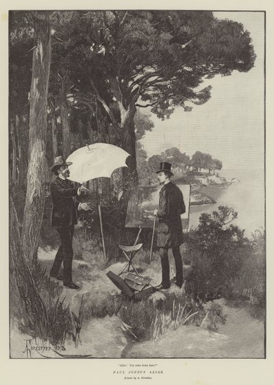 Paul Jones的别名，David Christie Murray 作者 Amedee Forestier